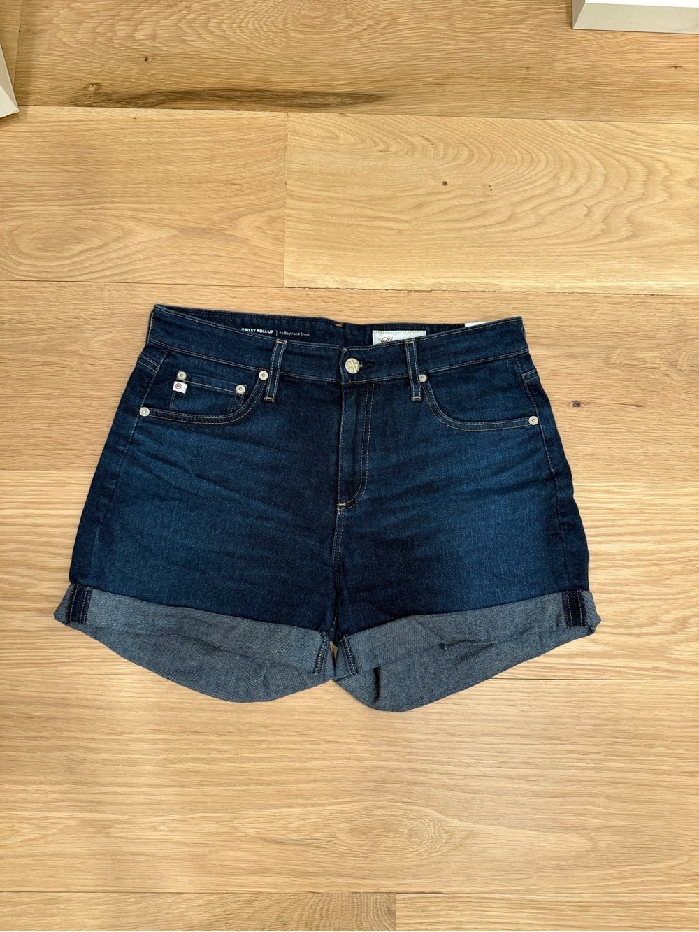 AG sz 28 Hailey ex boyfriend denim shorts